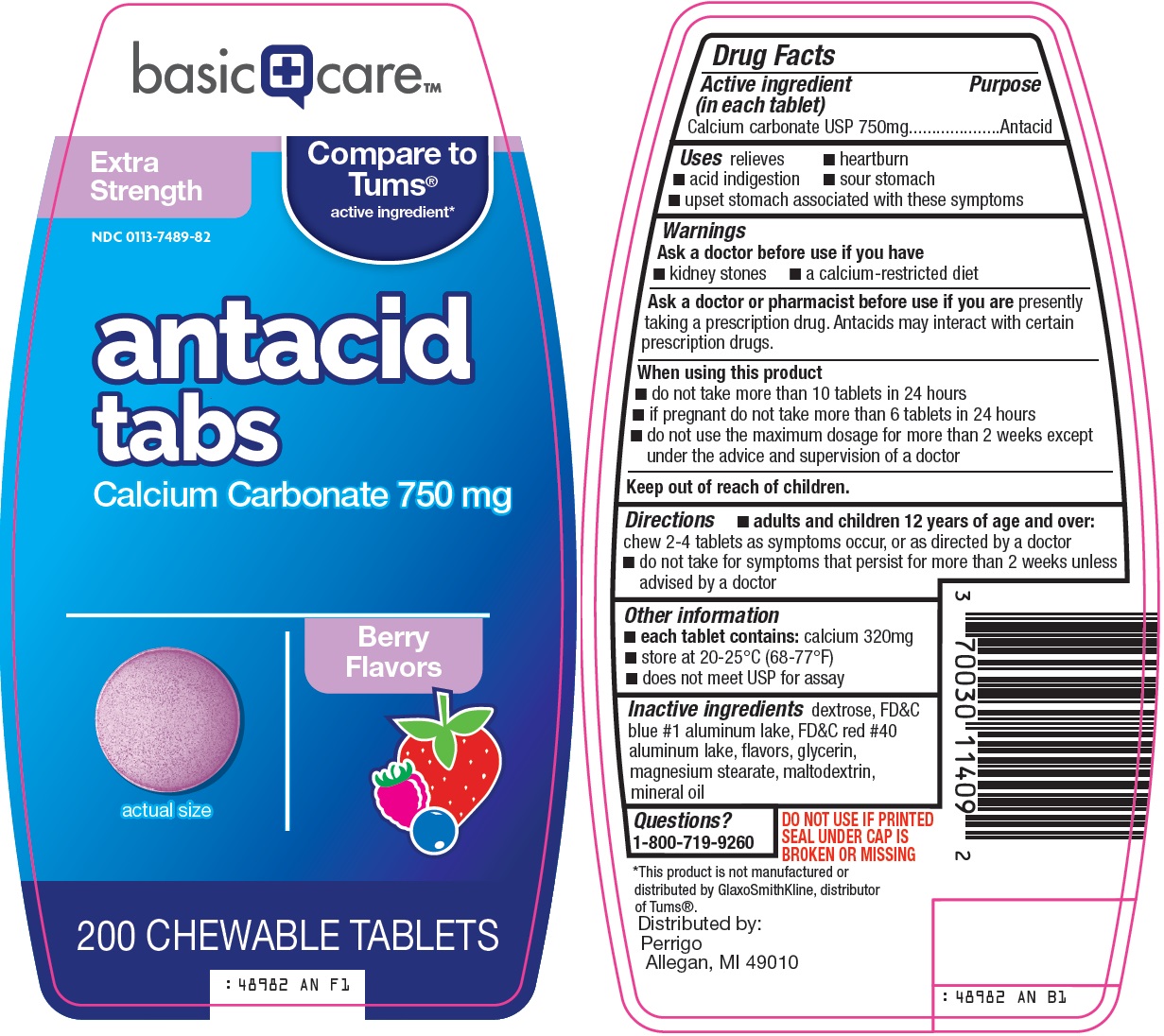 Basic Care Antacid